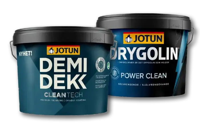 Jotun Demidekk CleanTech Jotun Drygolin Power Clean